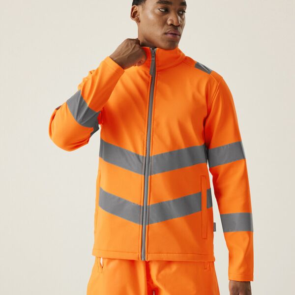 Hi-vis Pro contract Ablaze 2-layer softshell Thumbnail